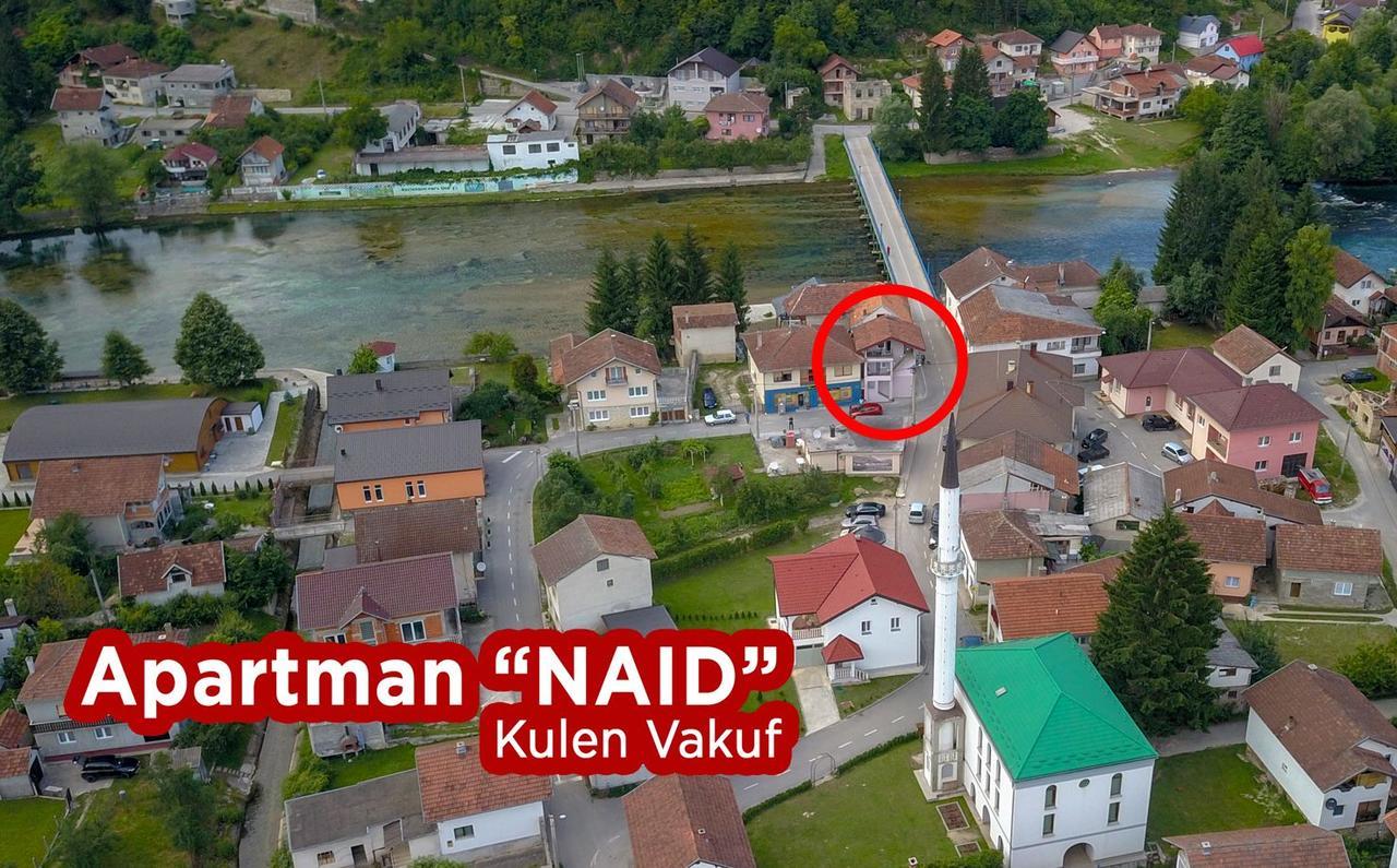 Naid Apartmani Kulen Vakuf Eksteriør billede